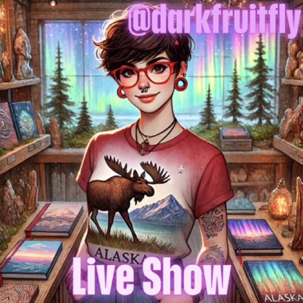 @darkfruitfly from Alaska! Handmade artist journals. Hand cut and sewn in Alaska
